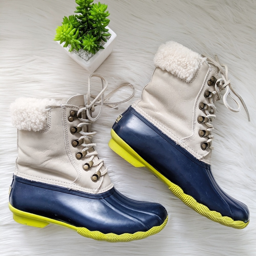 Sperry Topsider for J.Crew Shearwater Boots